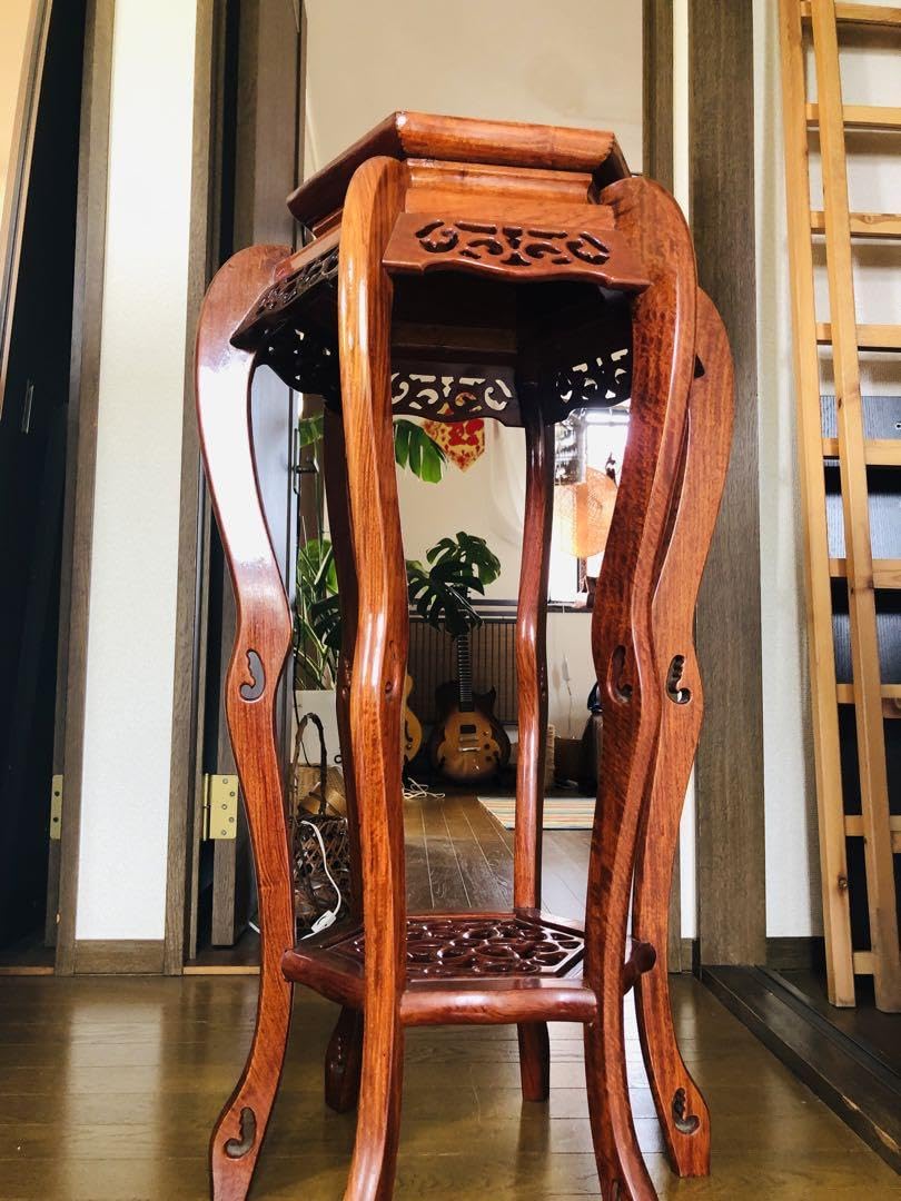⭐️シノワズリ、アンティーク風味豊　フラワースタンド　高さ約88cm 幅約43cm ⭐️シノワズリ、アンティーク風味豊フラワースタンド高さ約88cm